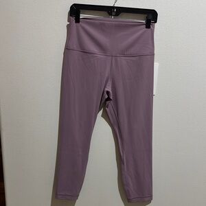 Lululemon Align Crop 23” in Lavender Luxe NWT